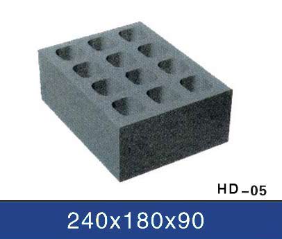 Porous brick mould
