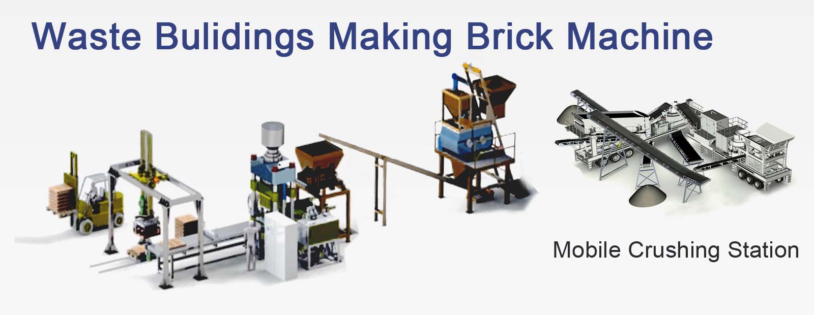 Waste Bulidings Making Brick Machine