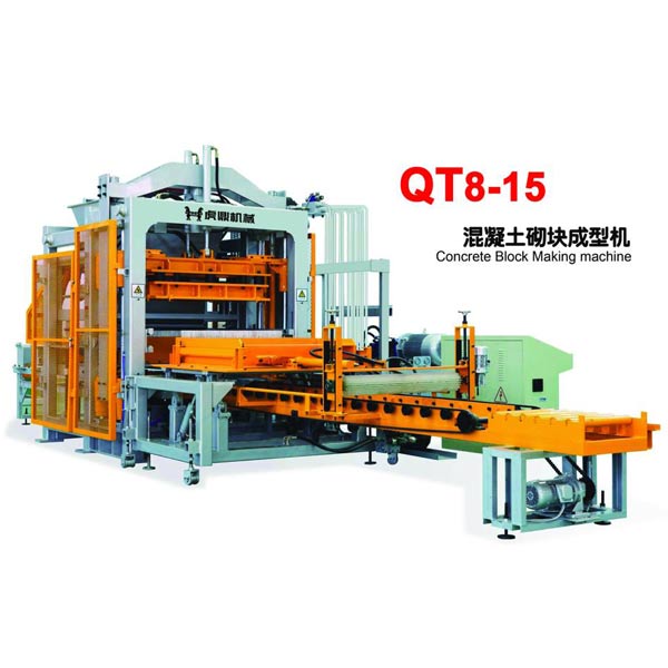 QT8-15 conrete block machine