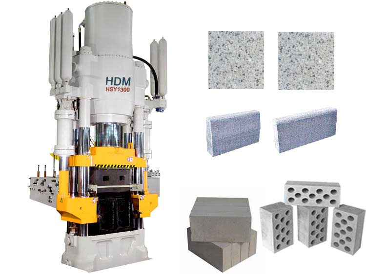 HSY1300 Hydraulic press block machine