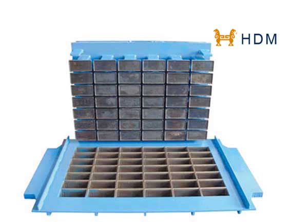 Permeable brick mould