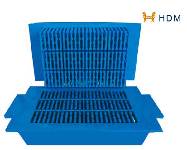 Porous concrete block mould